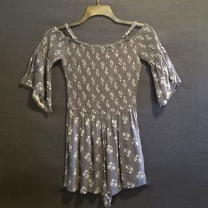 Hollister Cold Shoulder Romper